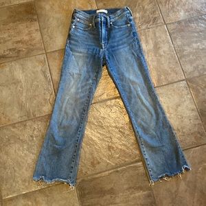 Madewell Cali Demi Boot Cut Jeans